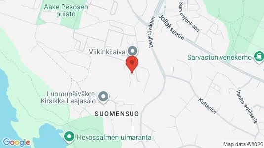 Apartments for rent i Helsinki Kaakkoinen - kort over placeringen