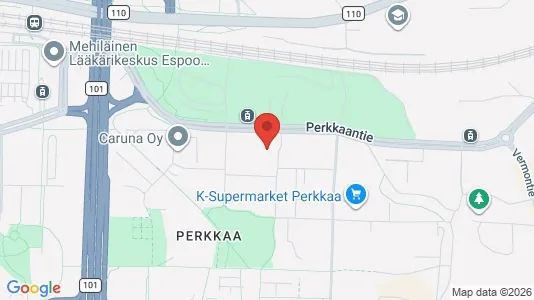 Apartments for rent i Espoo - kort over placeringen