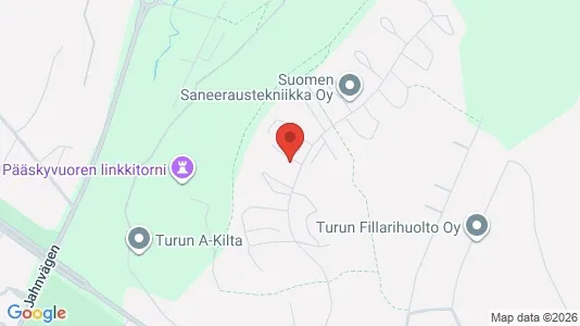 Apartments for rent i Turku - kort over placeringen