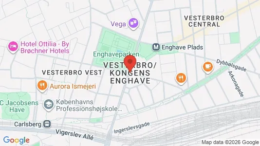 Rooms for rent in Vesterbro - Photo from Google Street View