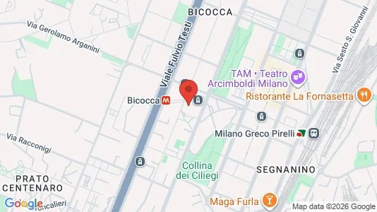 Apartments for rent i Milano Zona 2 - Stazione Centrale, Gorla, Turro, Greco, Crescenzago - kort over placeringen