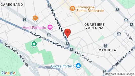 Apartments for rent i Milano Zona 8 - Fiera, Gallaratese, Quarto Oggiaro - kort over placeringen