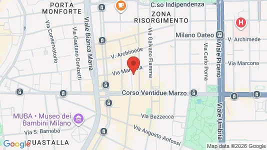 Apartments for rent i Milano Zona 1 - Centro storico - kort over placeringen