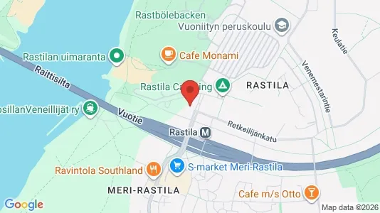 Apartments for rent i Helsinki Itäinen - kort over placeringen