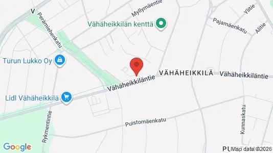 Apartments for rent i Turku - kort over placeringen