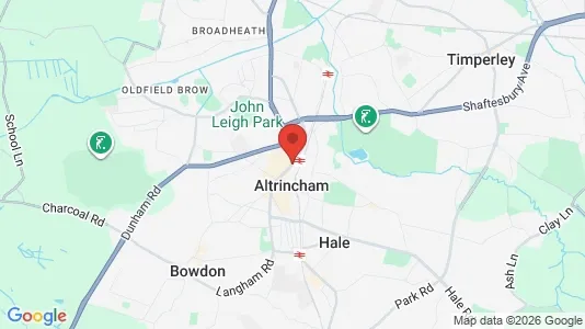 Houses for rent in Altrincham - Cheshire - Photo from Google Street View
