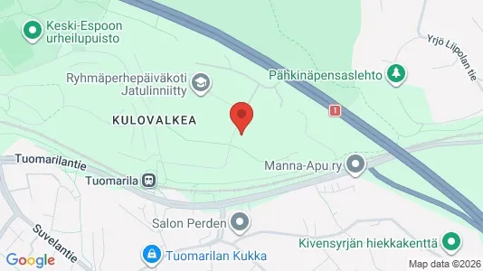 Apartments for rent i Espoo - kort over placeringen