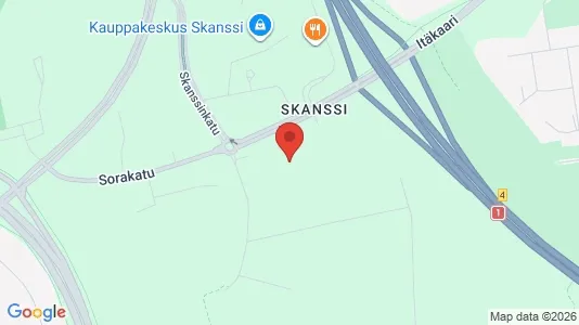 Apartments for rent i Turku - kort over placeringen