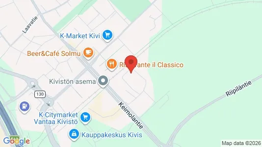 Apartments for rent i Vantaa - kort over placeringen