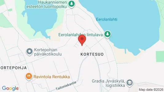 Apartments for rent i Jyväskylä - kort over placeringen