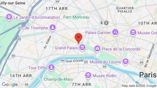 Apartments for rent in Paris 8ème arrondissement - Photo from Google Street View