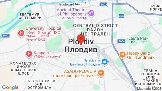 Apartments for rent in Plovdiv - Photo from Google Street View
