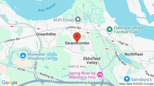 Apartments for rent in Swanscombe - Kent - Photo from Google Street View
