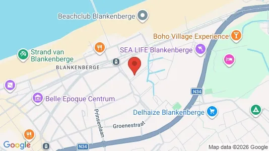 Apartments for rent in Blankenberge - Photo from Google Street View