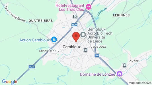 Apartments for rent in Gembloux - Photo from Google Street View
