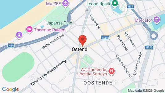 Apartments for rent in Oostende - Photo from Google Street View