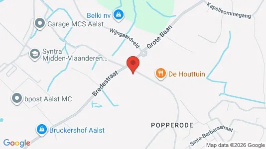 Apartments for rent i Aalst - kort over placeringen