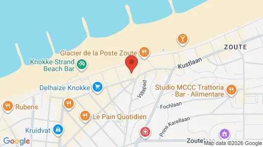 Apartments for rent in Knokke-Heist - Photo from Google Street View