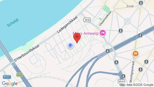 Apartments for rent i Stad Antwerp - kort over placeringen
