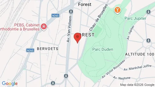 Apartments for rent in Brussels Vorst - Photo from Google Street View