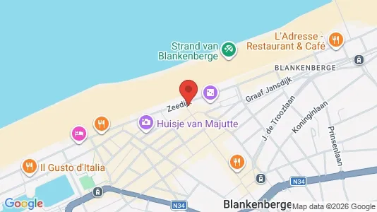 Apartments for rent in Blankenberge - Photo from Google Street View