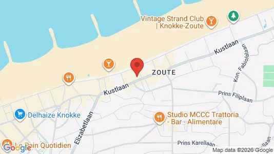 Apartments for rent in Knokke-Heist - Photo from Google Street View