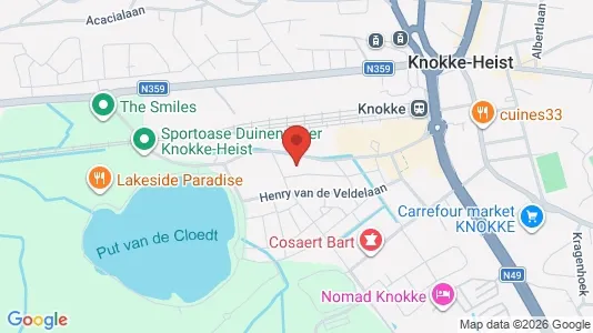 Apartments for rent in Knokke-Heist - Photo from Google Street View