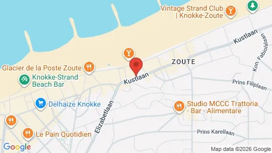 Apartments for rent in Knokke-Heist - Photo from Google Street View