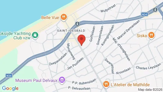 Apartments for rent in Koksijde - Photo from Google Street View