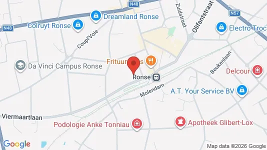 Apartments for rent in Ronse - Photo from Google Street View
