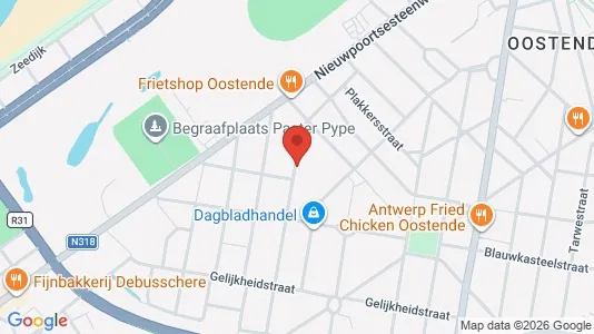 Apartments for rent in Oostende - Photo from Google Street View
