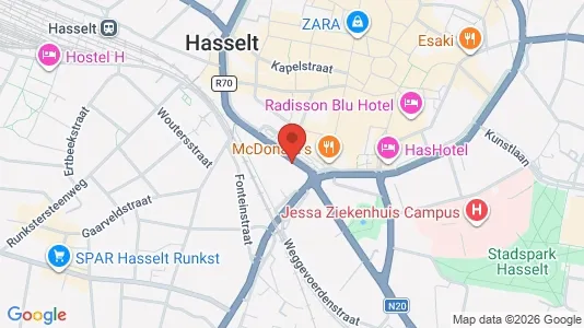 Apartments for rent in Hasselt - Photo from Google Street View
