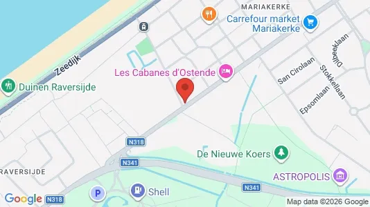 Apartments for rent in Oostende - Photo from Google Street View