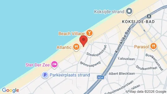 Apartments for rent in Koksijde - Photo from Google Street View