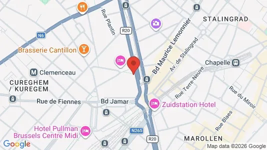 Apartments for rent in Brussels Anderlecht - Photo from Google Street View