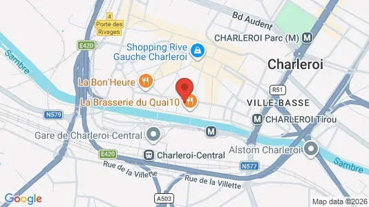 Apartments for rent in Charleroi - Photo from Google Street View