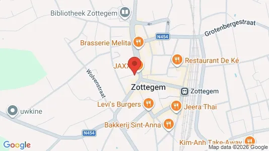 Apartments for rent i Zottegem - kort over placeringen