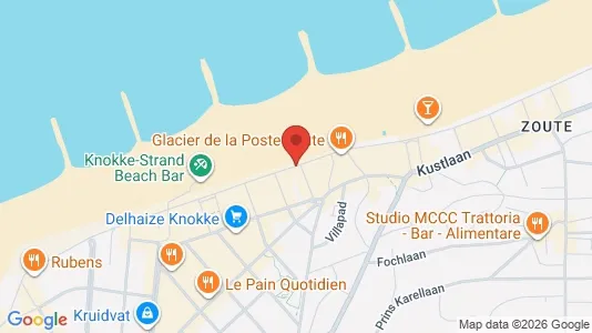 Apartments for rent in Knokke-Heist - Photo from Google Street View