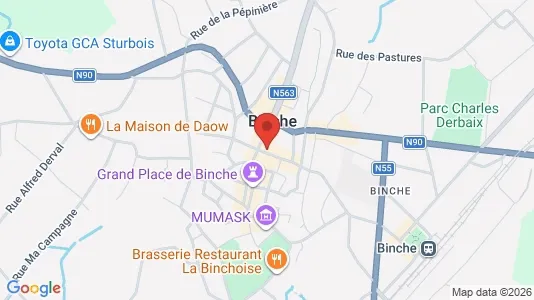 Apartments for rent in Binche - Photo from Google Street View