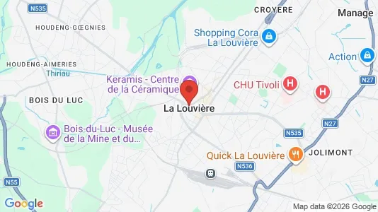 Houses for rent in La Louvière - Photo from Google Street View