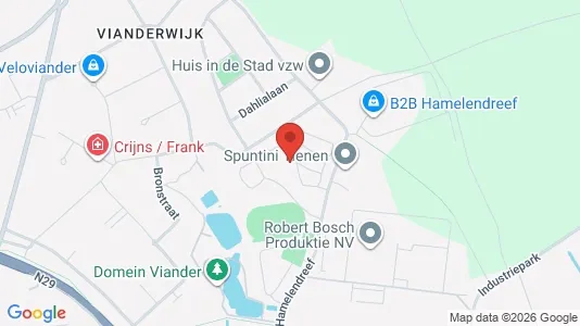 Apartments for rent i Tienen - kort over placeringen