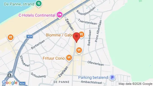 Apartments for rent in De Panne - Photo from Google Street View