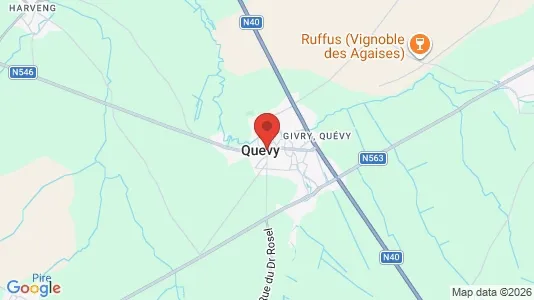 Houses for rent in Quévy - Photo from Google Street View