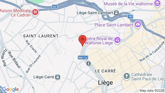 Apartments for rent in Luik - Photo from Google Street View