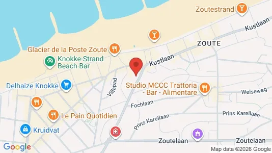 Apartments for rent in Knokke-Heist - Photo from Google Street View
