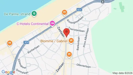 Apartments for rent in De Panne - Photo from Google Street View