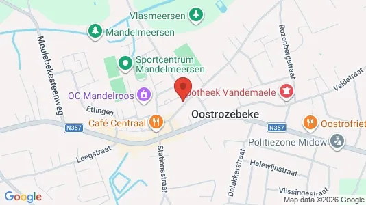 Apartments for rent in Oostrozebeke - Photo from Google Street View