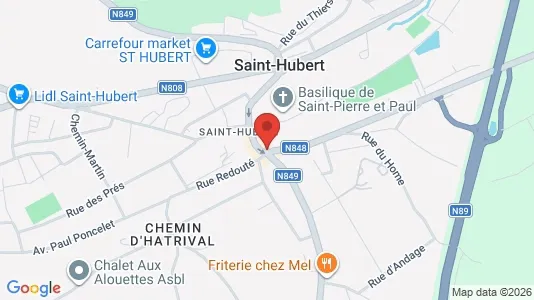 Apartments for rent in Saint-Hubert - Photo from Google Street View