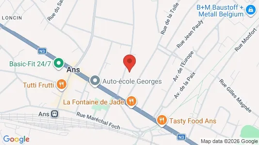 Apartments for rent in Ans - Photo from Google Street View