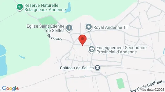 Apartments for rent i Andenne - kort over placeringen